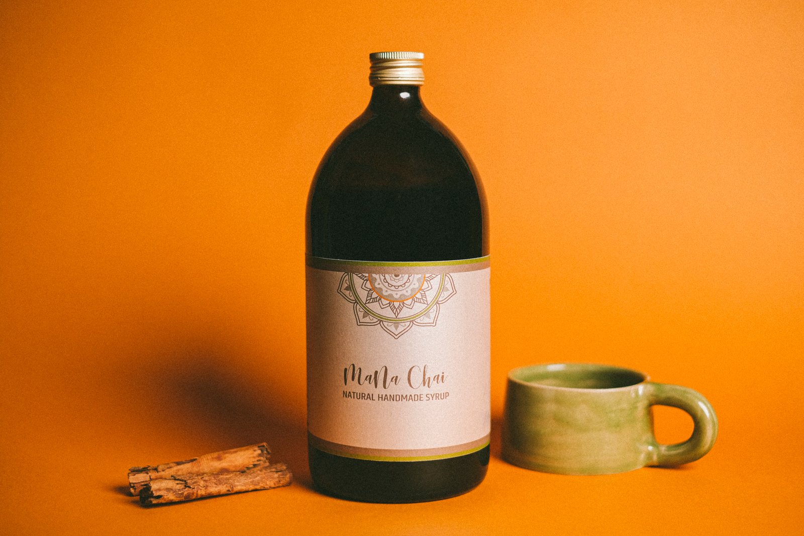 MaNa Chai 1-Liter-Flasche für Cafés und Gastronomie